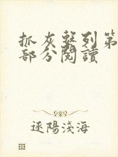 抓灰系列第33部分阅读