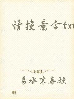 情投意合txt