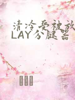 清冷受被放置PLAY分腿器