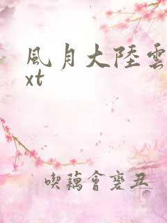 风月大陆云龙txt