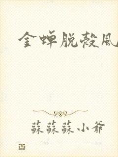 金蝉脱壳风弄