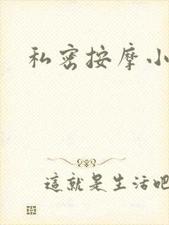 私密按摩小说