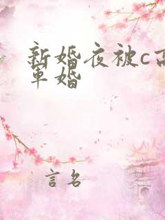 新婚夜被c高h军婚