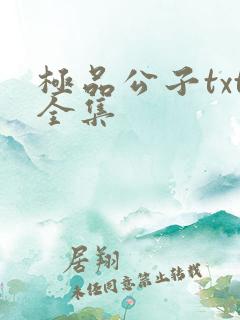 极品公子txt全集