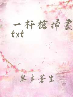 一杆枪扫尽全家txt