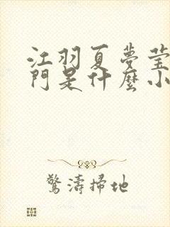 江羽夏梦莹神谕门是什么小说