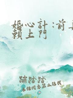 婚心计 :前妻赖上门