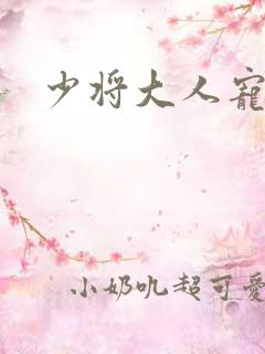 少将大人宠宠我