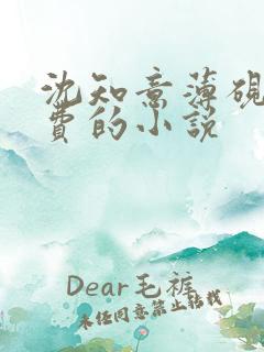 沈知意薄砚霆免费的小说