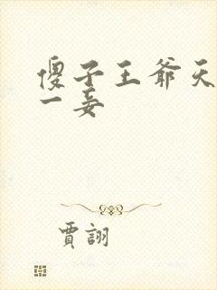 傻子王爷天下第一妾