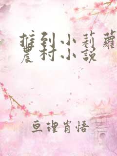 推到小莉萝稚嫩农村小说