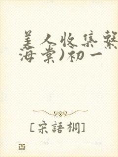 美人收集系统(海棠)初一