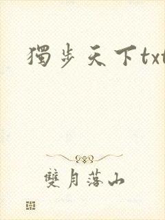 独步天下txt