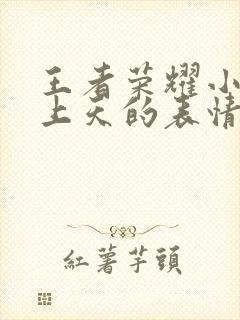 王者荣耀小乔爽上天的表情