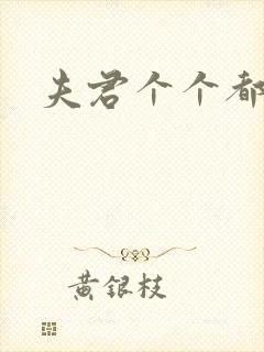 夫君个个都是宝