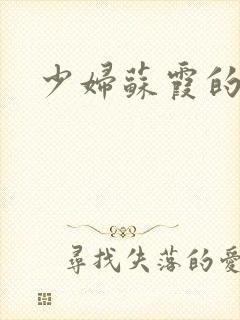 少妇苏霞的沉沦