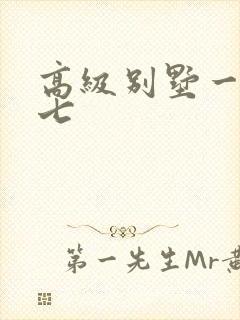 高级别墅一夜死七