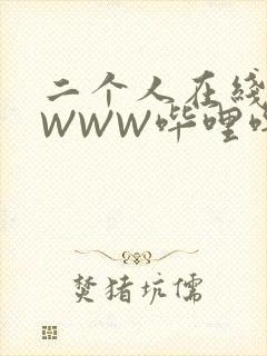 二个人在线观看WWW哔哩哔哩