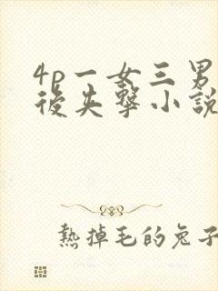 4p一女三男前后夹击小说