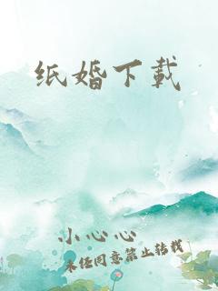 纸婚下载