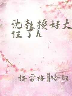 沈教授好大含不住了h