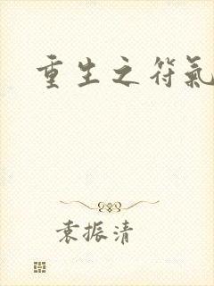 重生之符气冲天