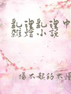 乱理乱理中文大杂烩小说