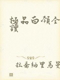 极品白领全文阅读