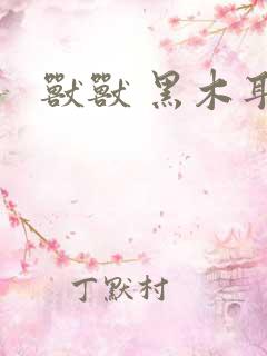 兽兽 黑木耳