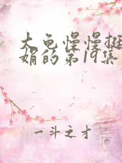 大龟慢慢挺进张娟的第19集