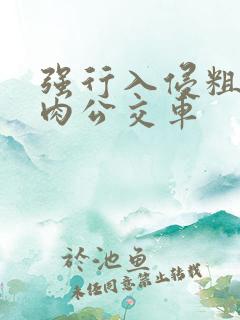 强行入侵粗暴h肉公交车