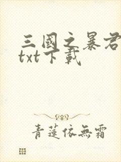 三国之暴君颜良txt下载