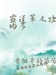 霸道军人攻现代肉多