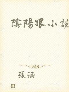 阴阳眼小说