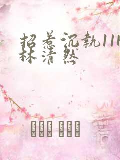 招惹沉执11H林清然