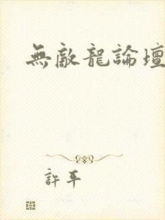 无敌龙论坛