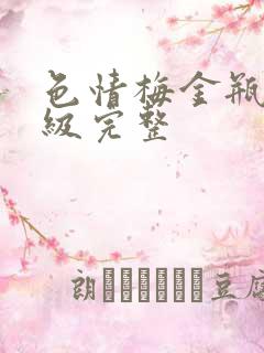 色情梅金瓶2三级完整