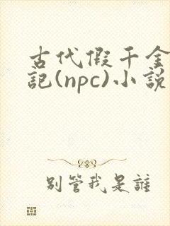 古代假千金挨日记(npc)小说