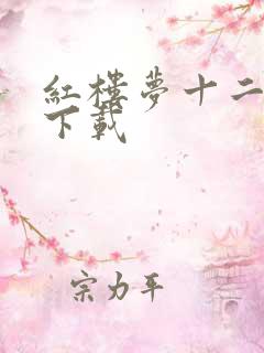 红楼梦十二金钗下载