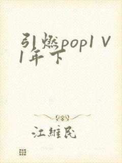 引燃pop1∨1年下