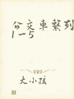 公交车系列合集1一5