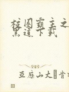 校园霸主之一统黑道下载