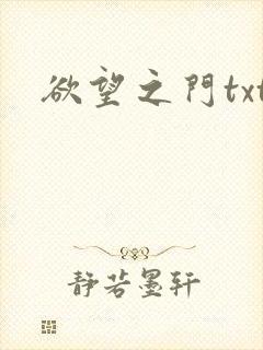 欲望之门txt