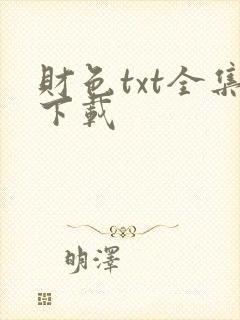 财色txt全集下载