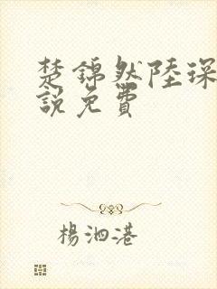 楚锦然陆琛年小说免费