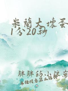 米兰大坏蛋真空1分20秒