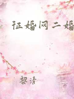 征婚网二婚