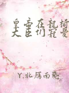 皇帝在龙椅上被大臣们宠爱