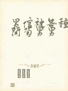 男倌被各种玉势开菊男男