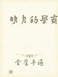 明月的学霸男友